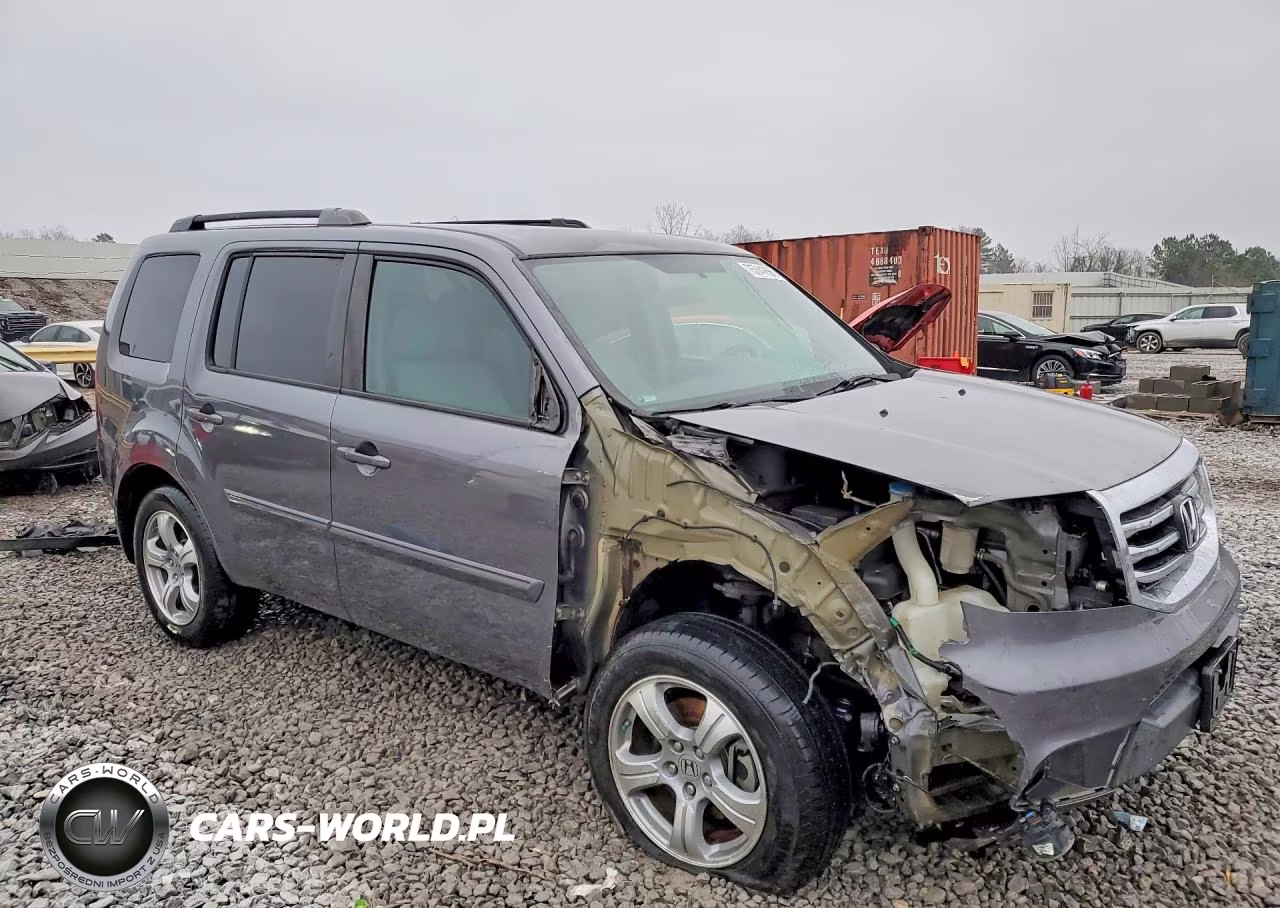 2015 Honda Pilot Ex VIN:5FNYF4H44FB005471 - 4