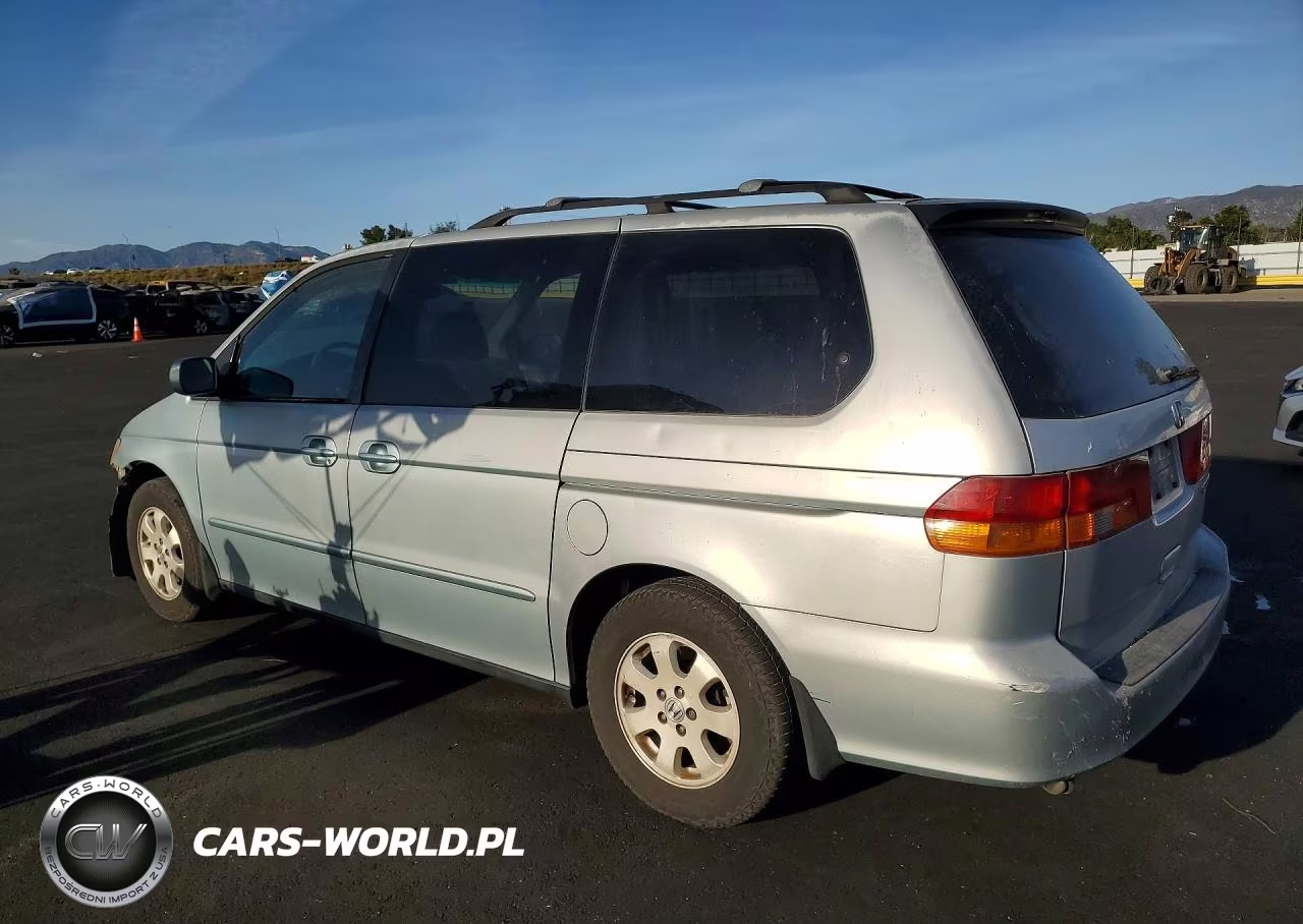 2002 Honda Odyssey Exl VIN:2HKRL18042H584689 - 2