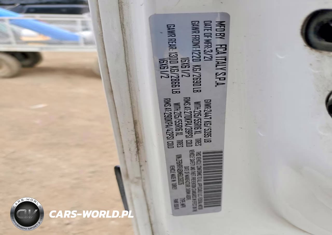 2021 Ram Promaster 3500 Delivery Van VIN:ZFBHRFAB1M6U36826 - 13