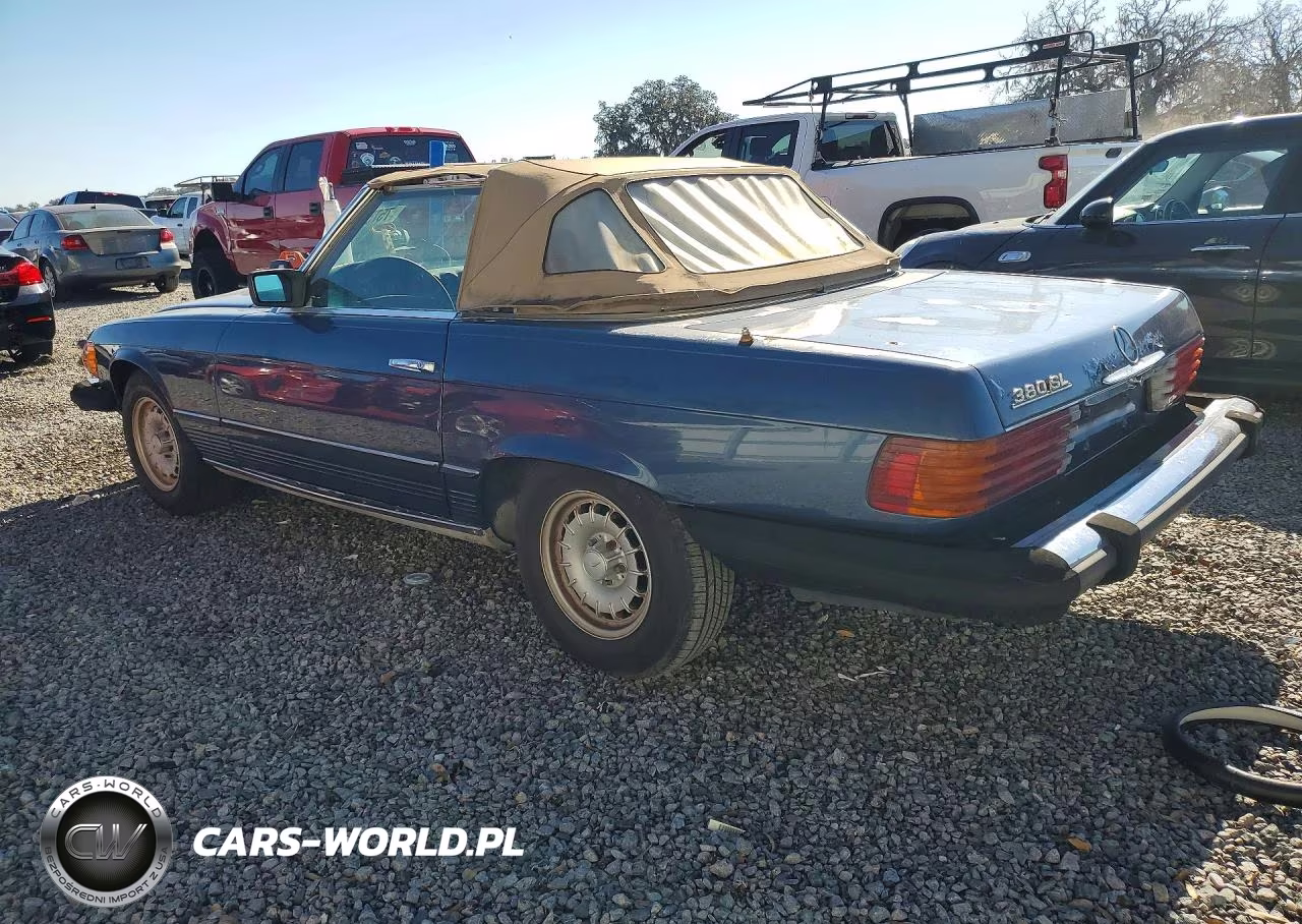 1983 Mercedes-Benz 380 Sl VIN:WDBBA45A6DB024293 - 2