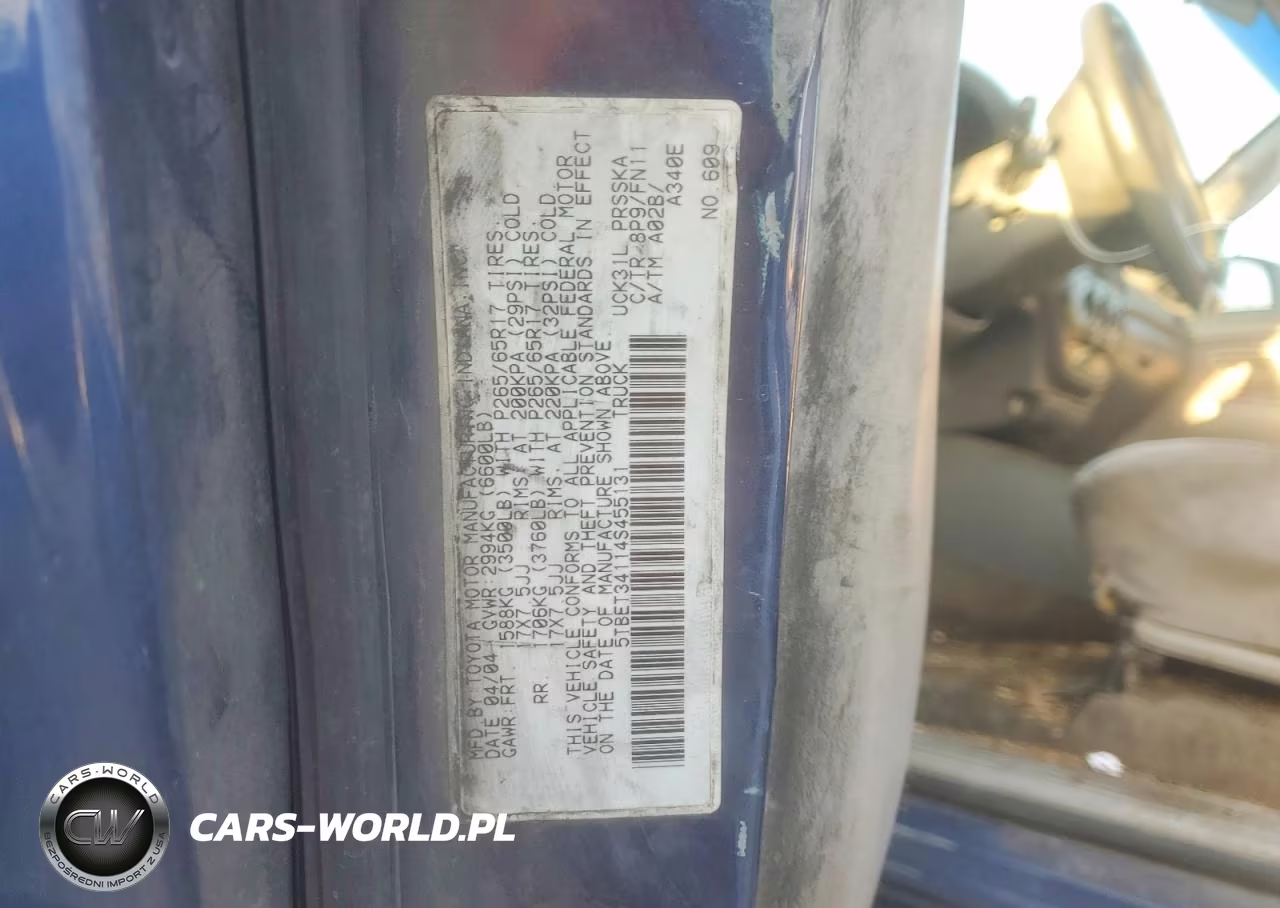 2019 Toyota Tundra VIN:5TBET34114S455131 - 12