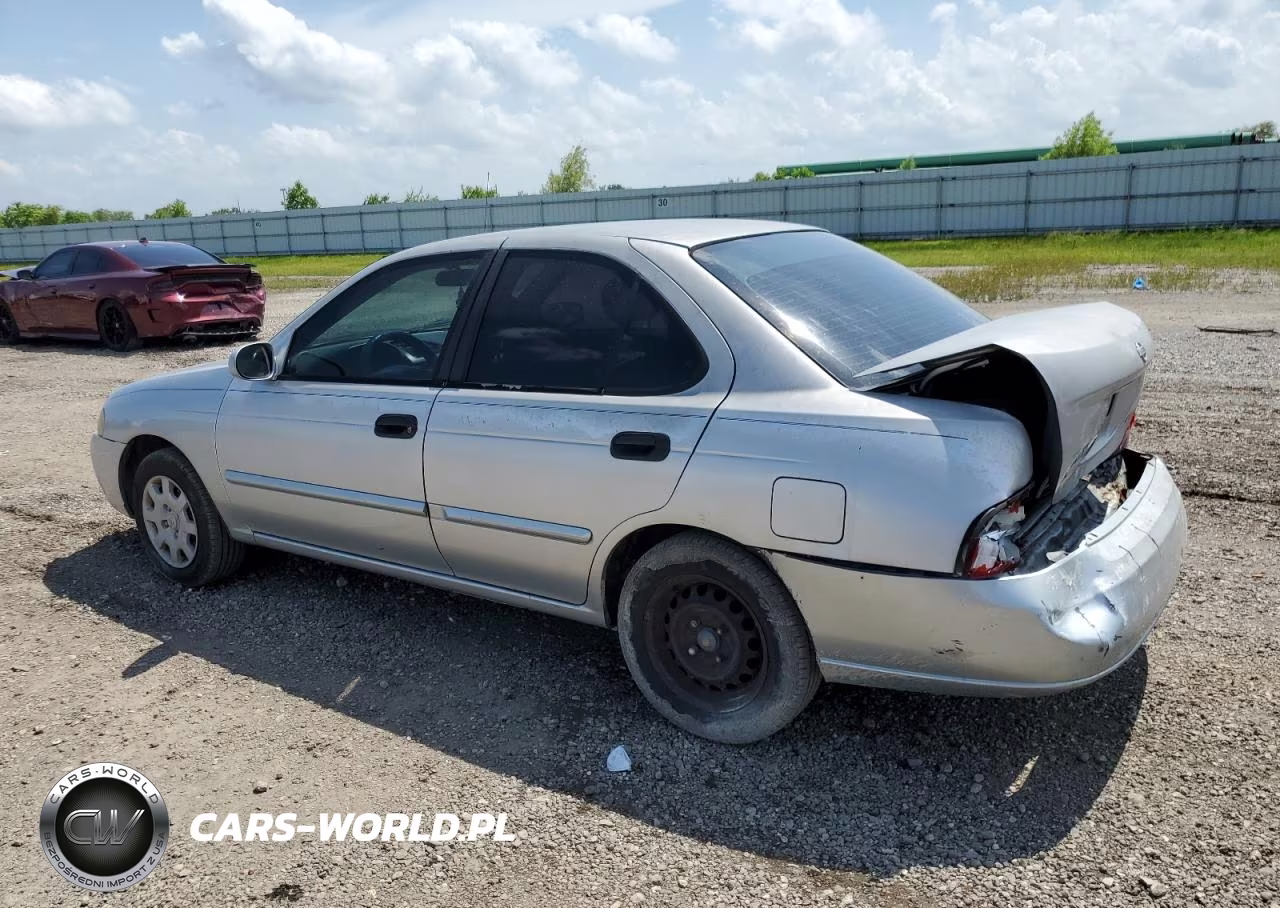 2002 Nissan Sentra Xe VIN:3N1CB51D02L588786 - 2