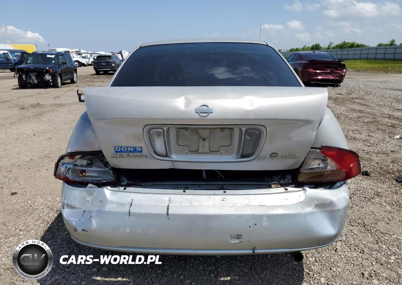 2002 Nissan Sentra Xe VIN:3N1CB51D02L588786 - 6