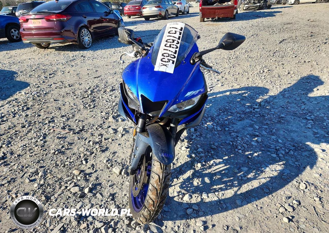 2022 Yamaha Yzfr3 A VIN:MH3RH18Y8NK008506 - 2