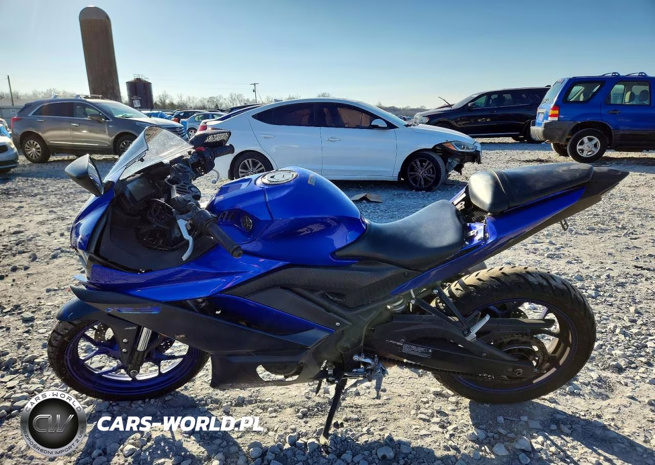 2022 Yamaha Yzfr3 A VIN:MH3RH18Y8NK008506 - 3