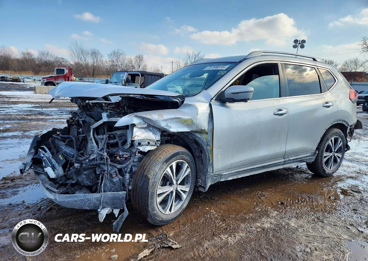 2017 Nissan Rogue Sl VIN:JN8AT2MT9HW403175 - 1
