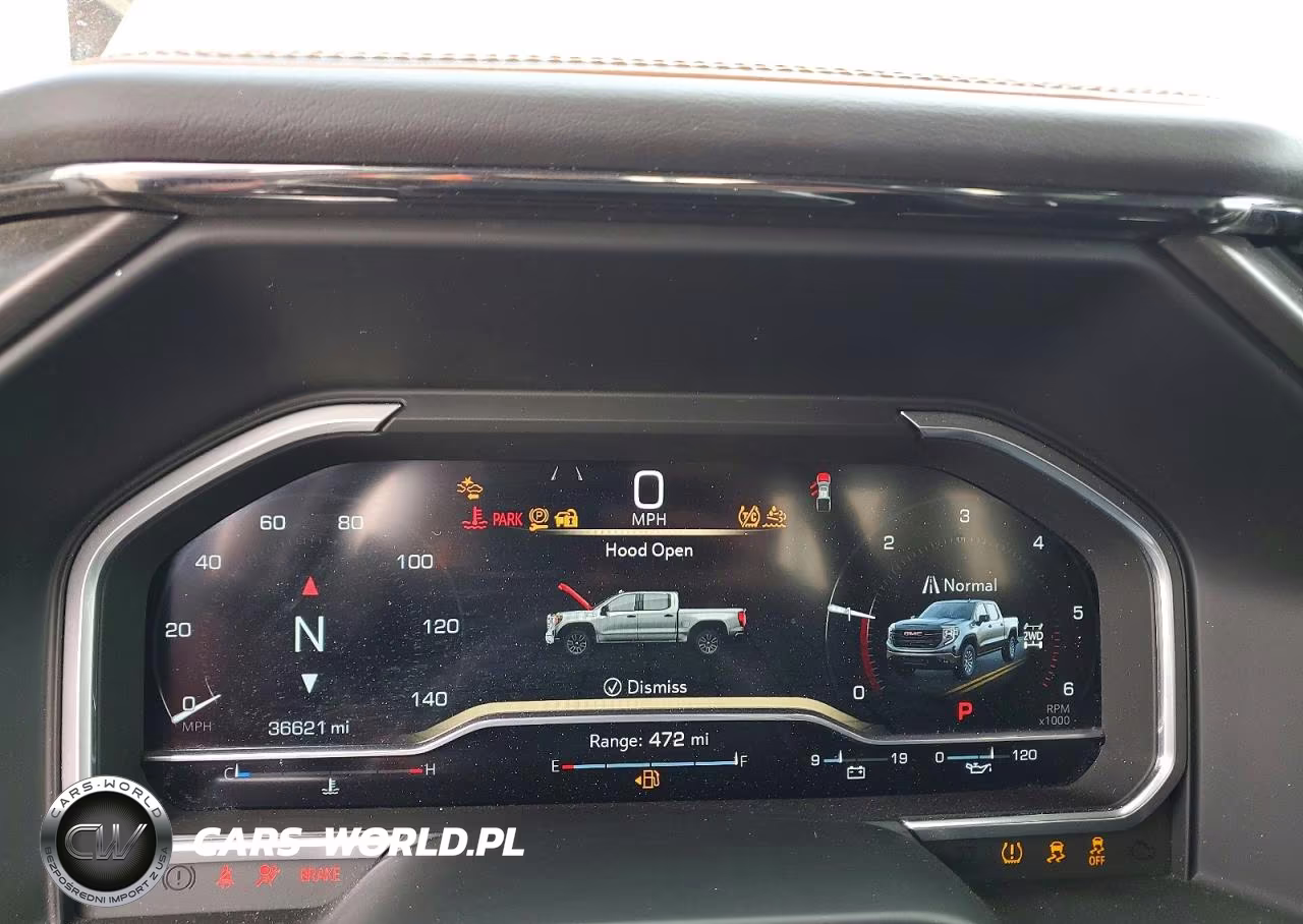 2023 GMC Sierra K1500 At4 VIN:1GTUUEE85PZ326187 - 9