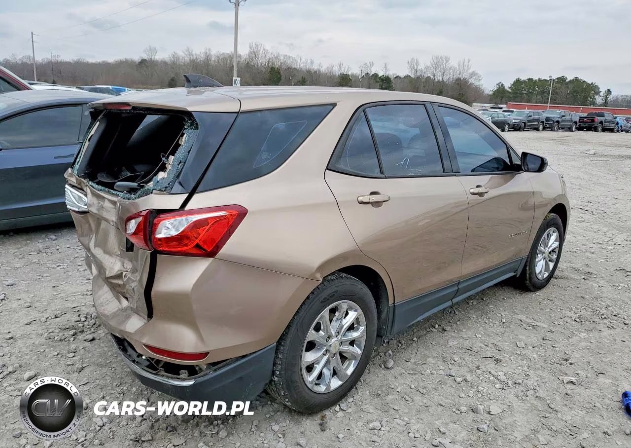 2018 Chevrolet Equinox Ls VIN:2GNAXHEV3J6344487 - 3