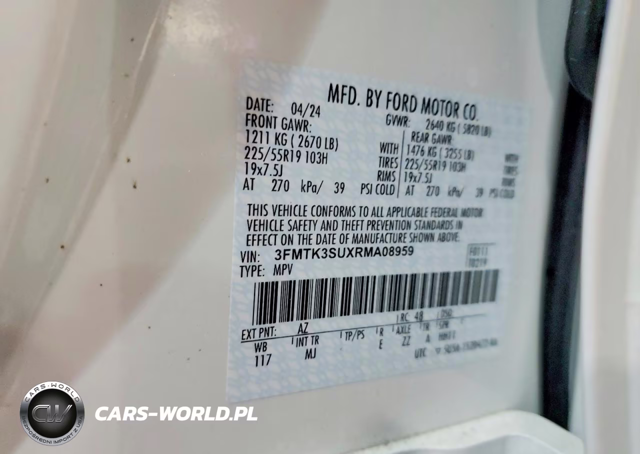 2024 Ford Mustang Mach-E Premium VIN:3FMTK3SUXRMA08959 - 13