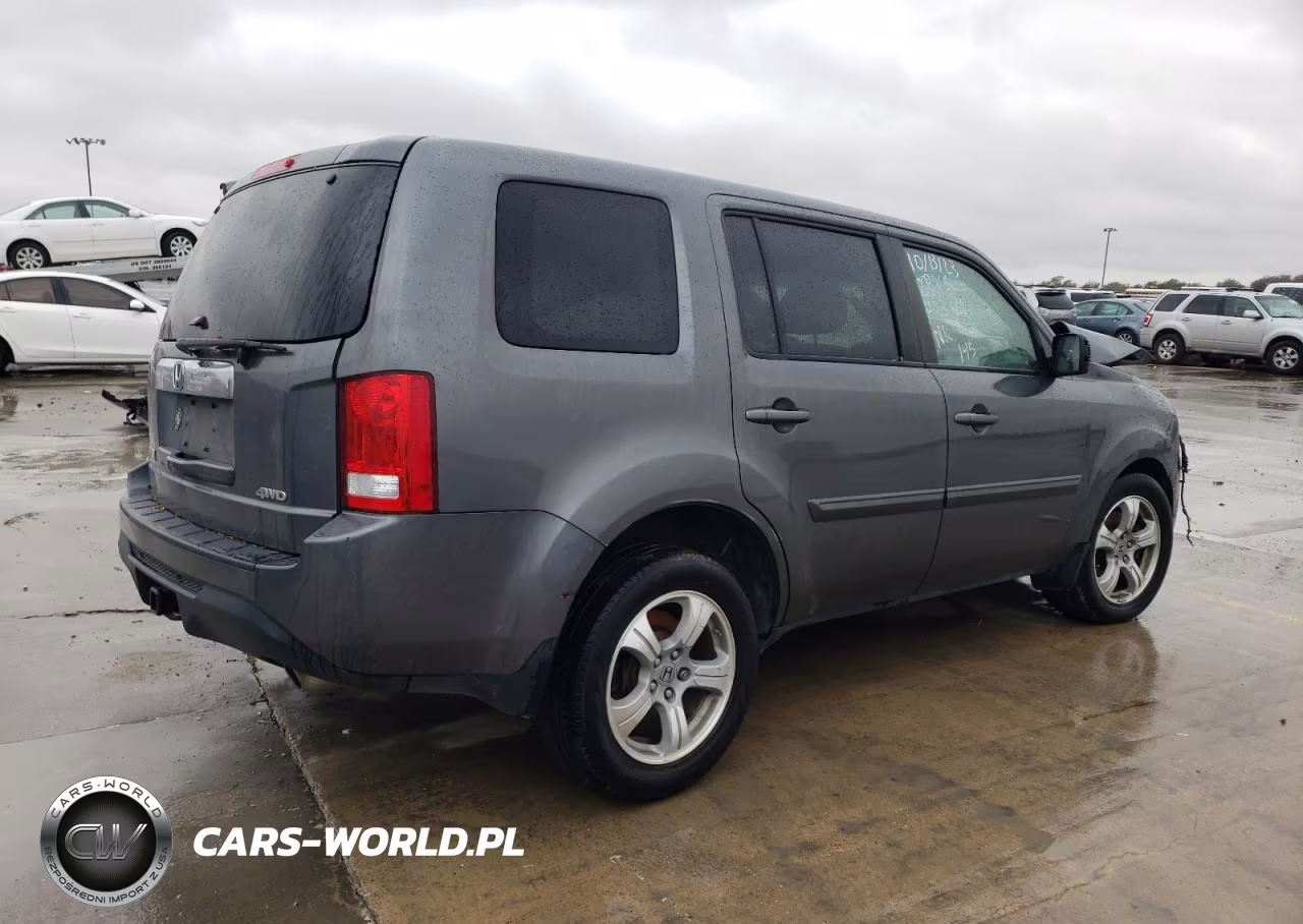 2012 Honda Pilot Exl VIN:5FNYF4H52CB024864 - 3