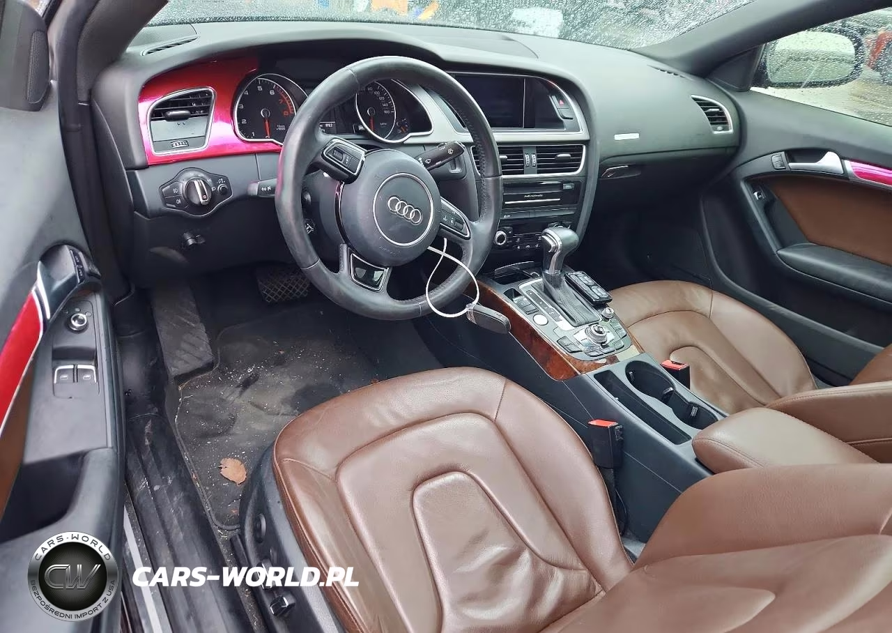 2014 Audi A5 Premium Plus VIN:WAULFAFR4EA012559 - 8
