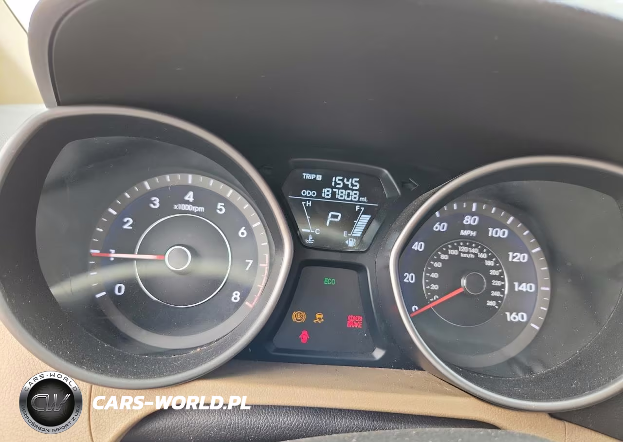 2013 Hyundai Elantra Gls VIN:5NPDH4AE4DH372767 - 9
