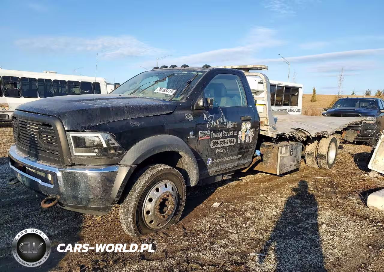 2012 Dodge Ram Chassis Cab Rollback Tow Truck