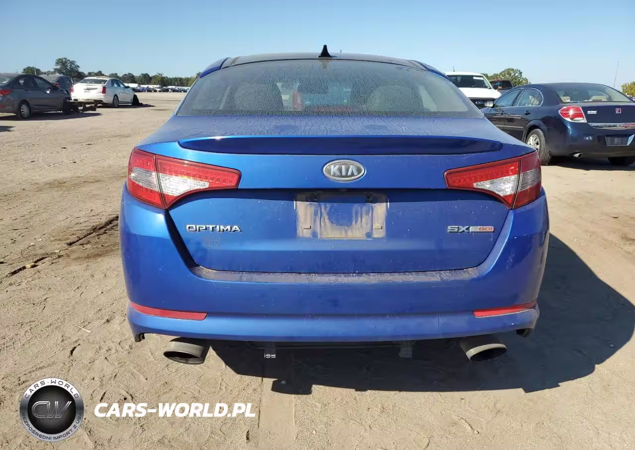2012 Kia Optima Sx VIN:5XXGR4A61CG045191 - 6