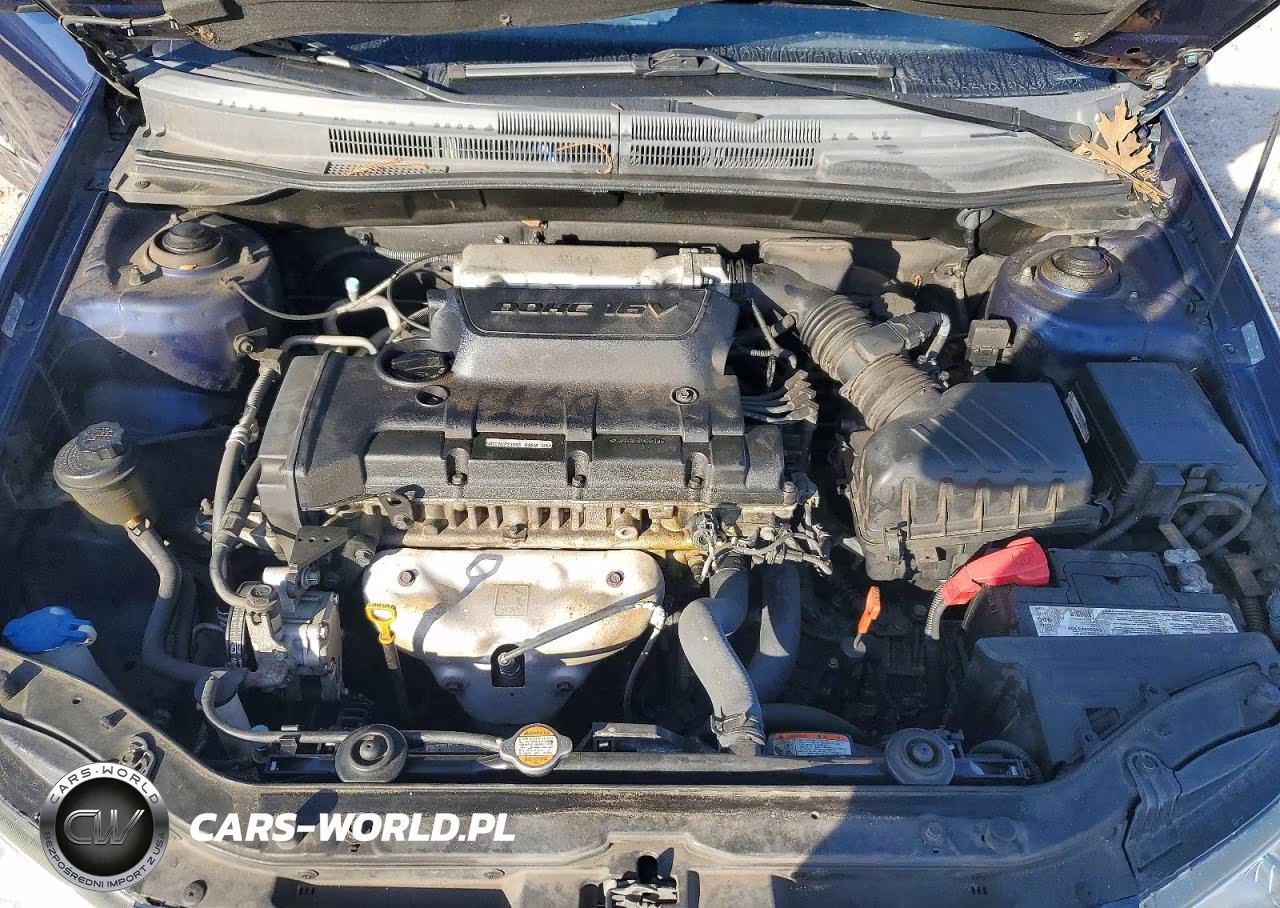 2008 Kia Spectra Lx VIN:KNAFE122885550509 - 11