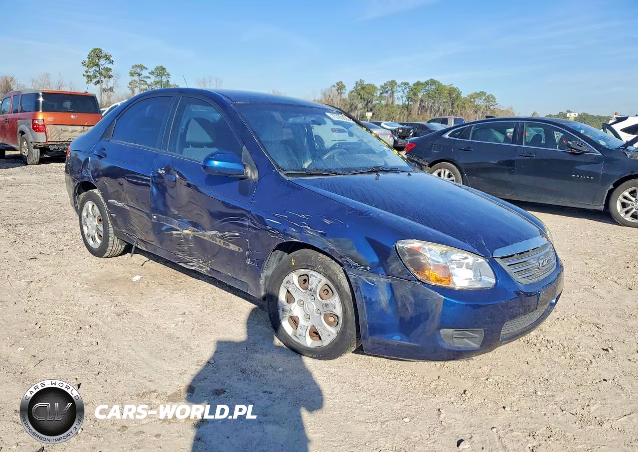 2008 Kia Spectra Lx VIN:KNAFE122885550509 - 4