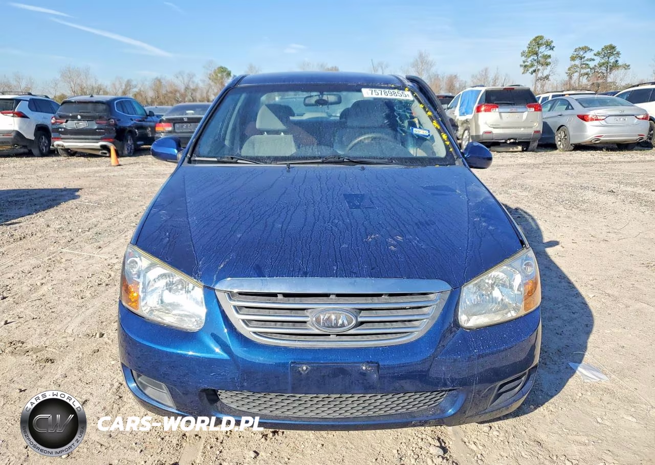 2008 Kia Spectra Lx VIN:KNAFE122885550509 - 5