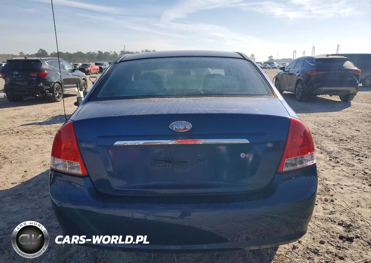 2008 Kia Spectra Lx VIN:KNAFE122885550509 - 6