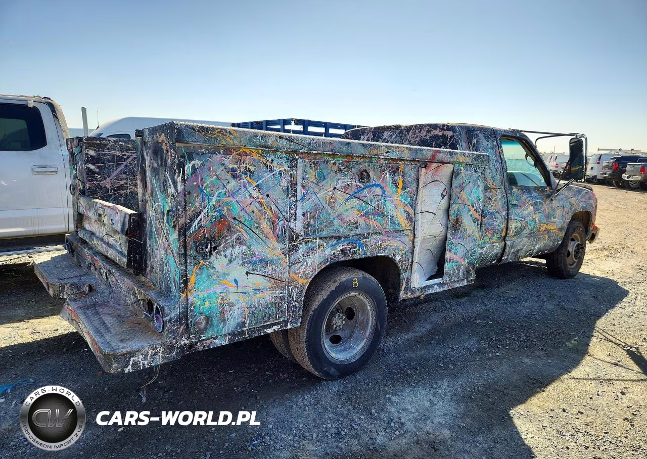 1999 GMC Sierra 3500 Utility - Service Truck VIN:1GTHC39J3XF095927 - 3