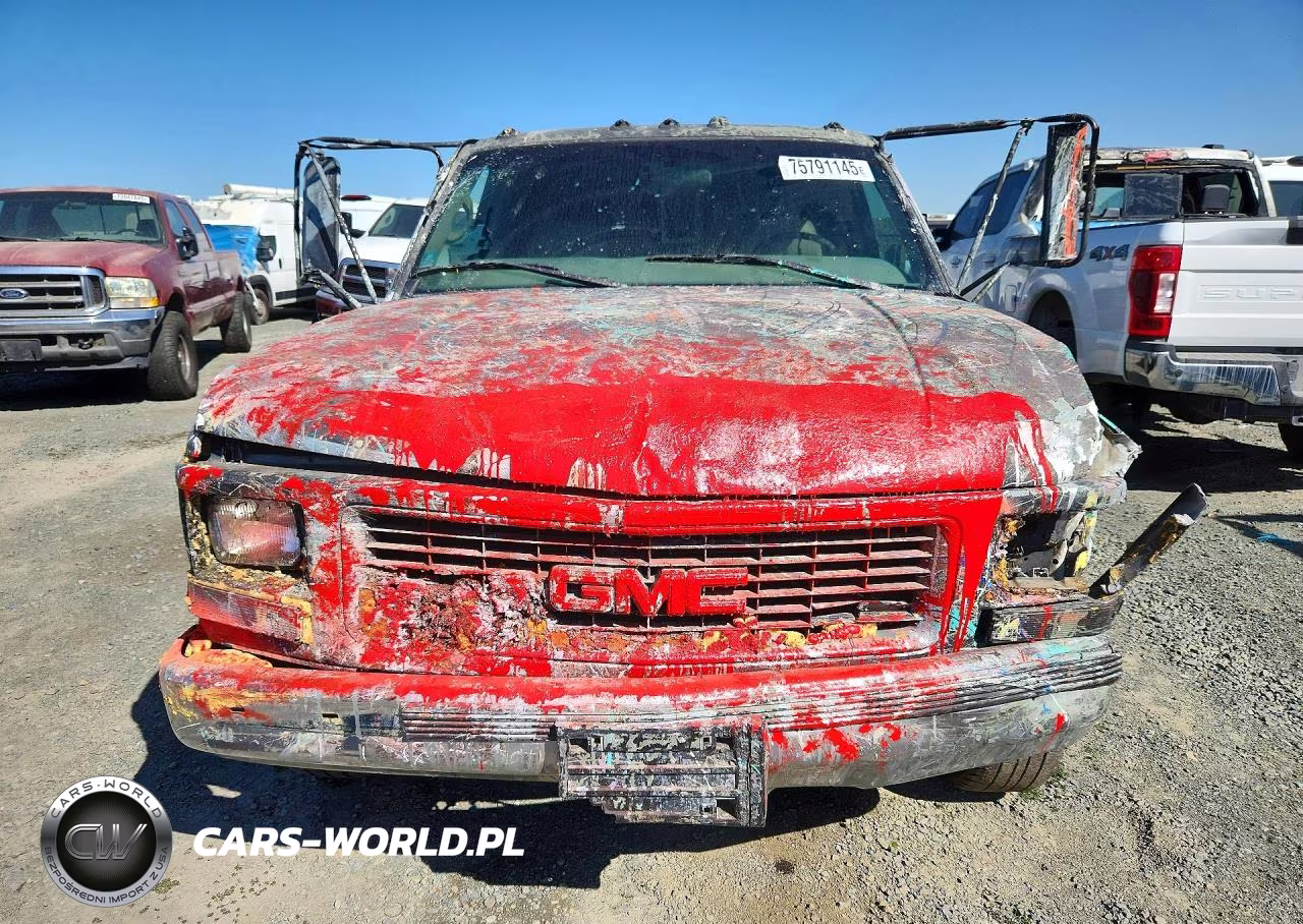 1999 GMC Sierra 3500 Utility - Service Truck VIN:1GTHC39J3XF095927 - 5
