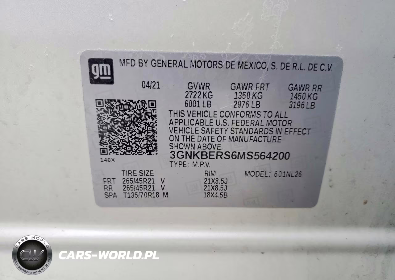 2021 Chevrolet Blazer Rs VIN:3GNKBERS6MS564200 - 13