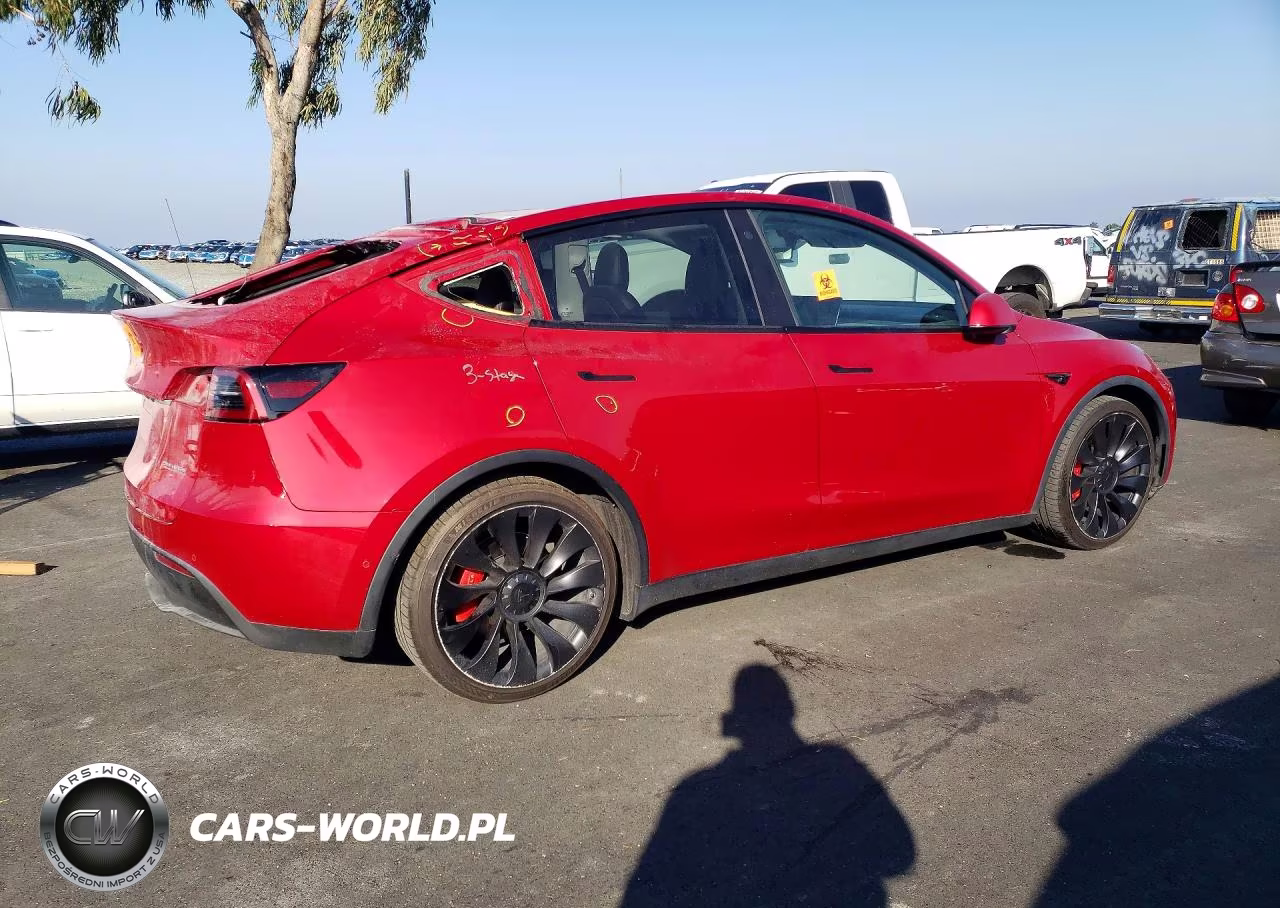 2022 Tesla Model Y VIN:7SAYGDEF5NF486819 - 3