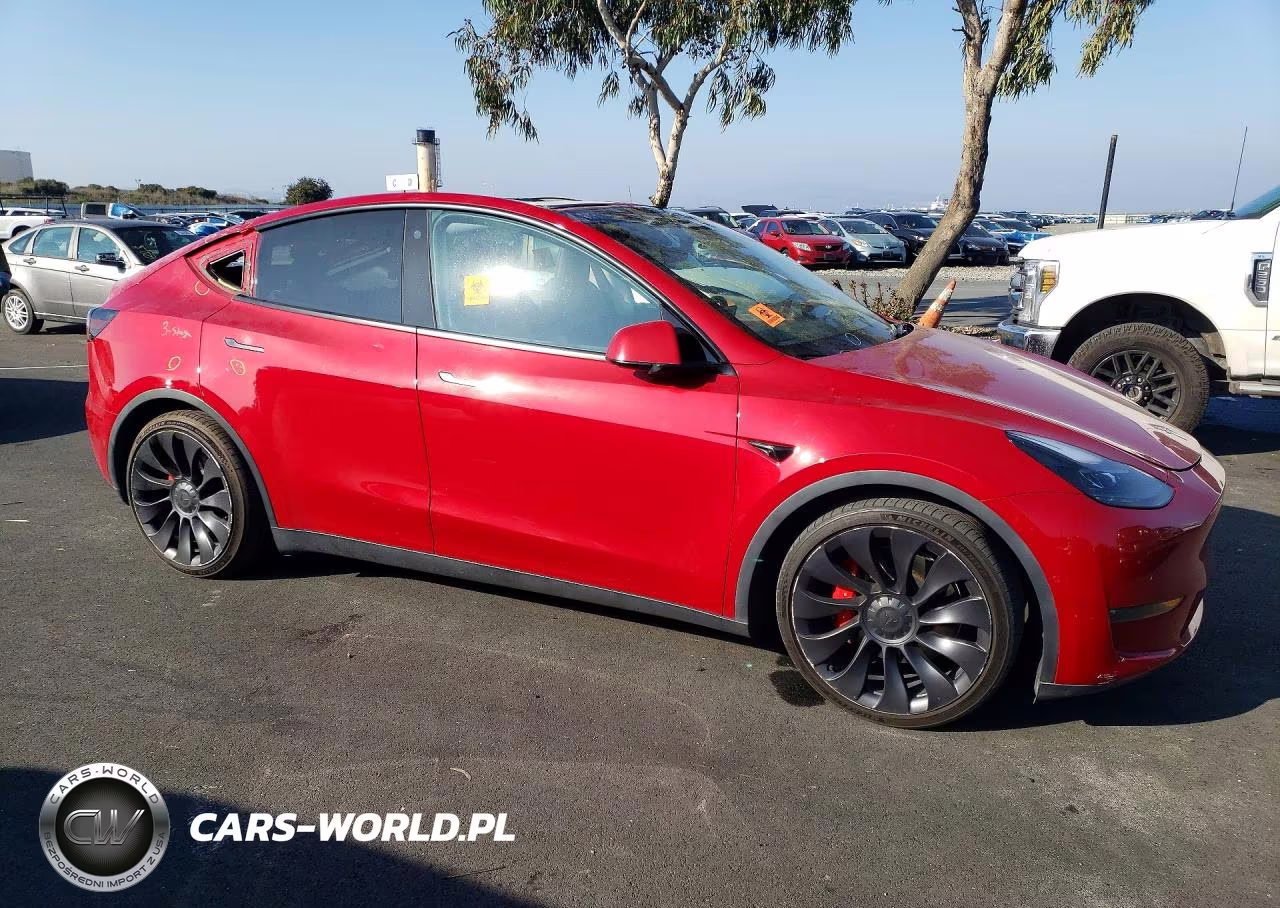 2022 Tesla Model Y VIN:7SAYGDEF5NF486819 - 4