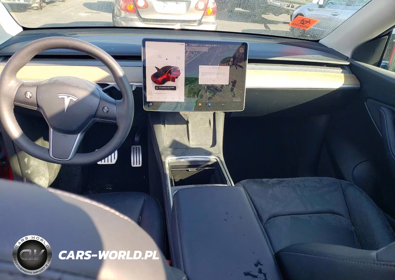 2022 Tesla Model Y VIN:7SAYGDEF5NF486819 - 8