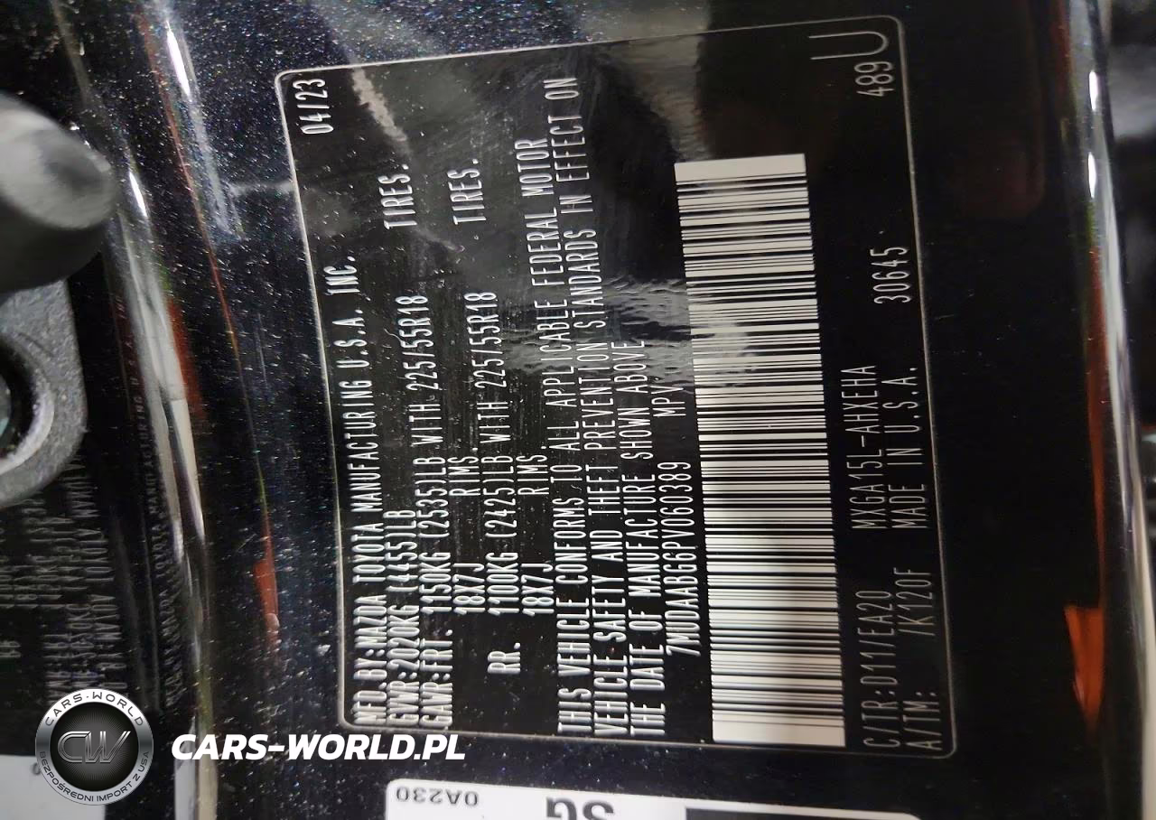 2023 Toyota Corolla Cross Xle VIN:7MUDAABG6PV060389 - 14