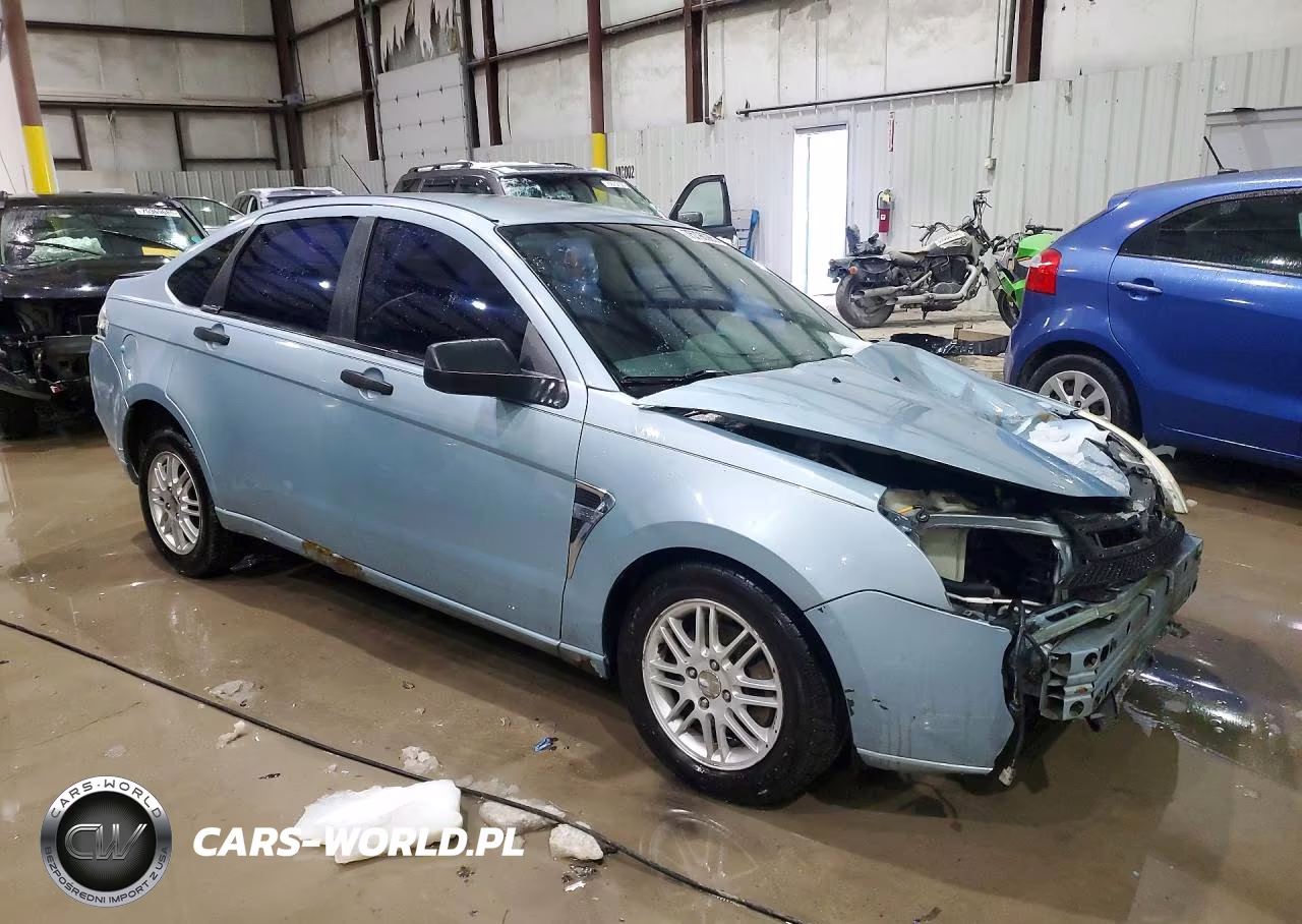 2008 Ford Focus Se VIN:1FAHP35N98W245589 - 4