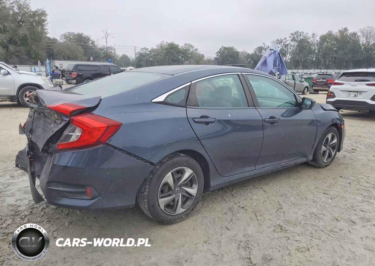 2021 Honda Civic Lx VIN:2HGFC2F66MH502944 - 3