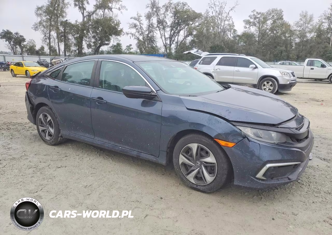 2021 Honda Civic Lx VIN:2HGFC2F66MH502944 - 4
