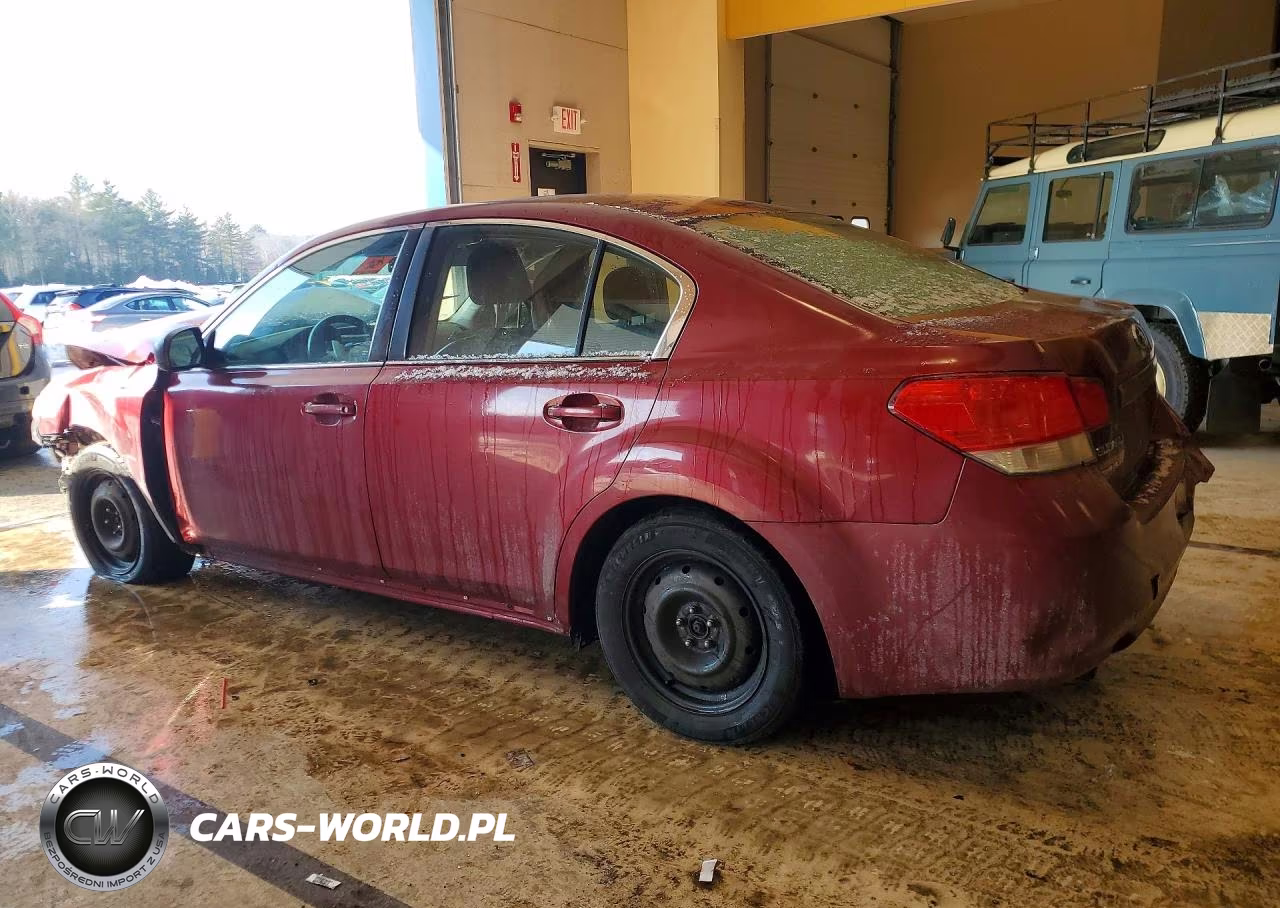 2011 Subaru Legacy 2.5I VIN:4S3BMBA66B3244250 - 2