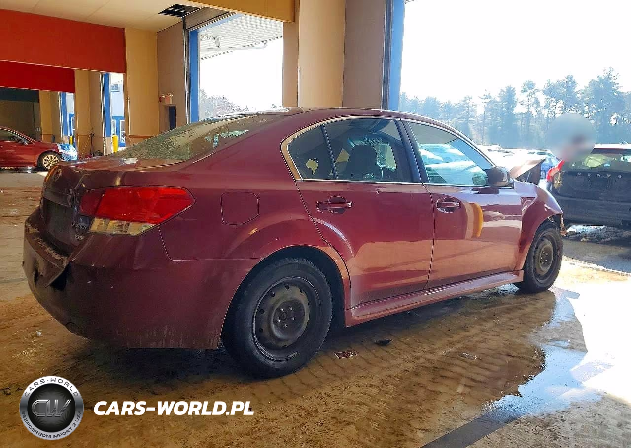 2011 Subaru Legacy 2.5I VIN:4S3BMBA66B3244250 - 3