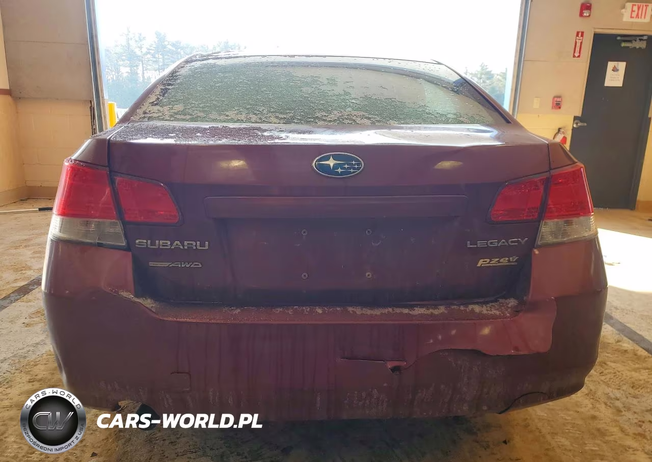 2011 Subaru Legacy 2.5I VIN:4S3BMBA66B3244250 - 6