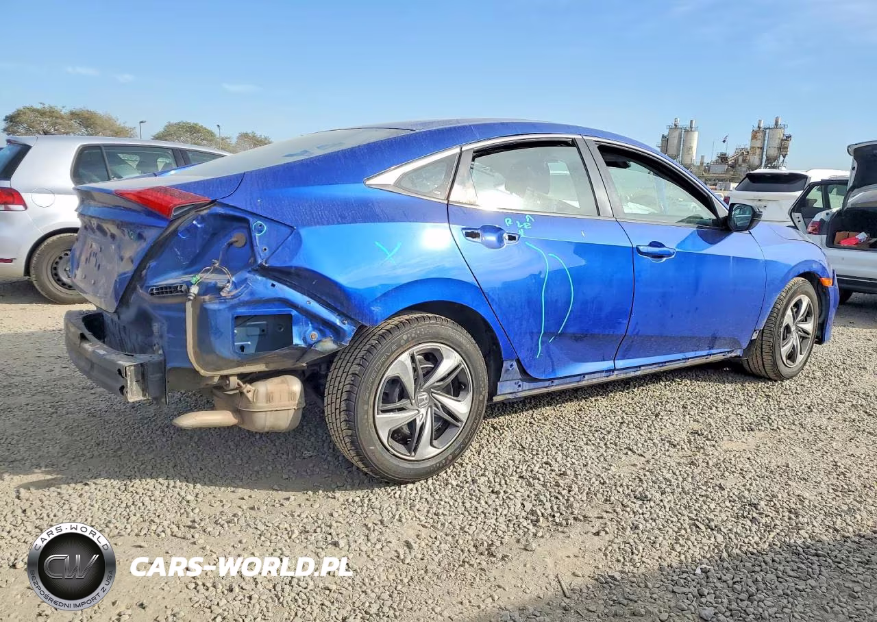 2021 Honda Civic Lx VIN:2HGFC2F61MH560279 - 3