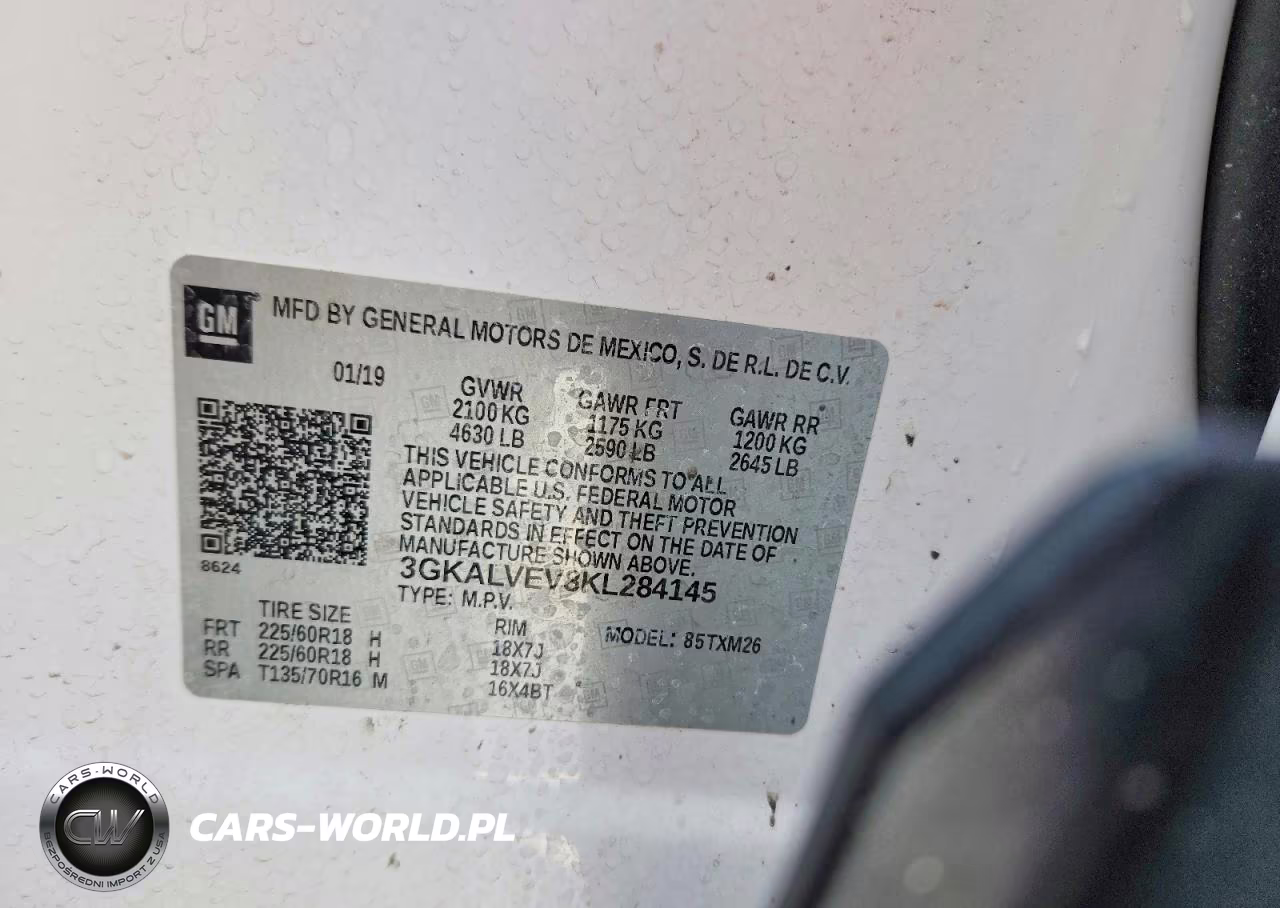 2019 GMC Terrain Slt VIN:3GKALVEV8KL284145 - 13