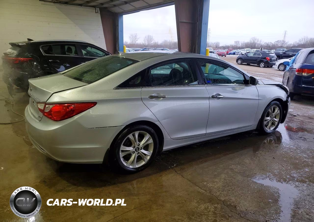 2013 Hyundai Sonata Limited VIN:5NPEC4AC0DH671402 - 3