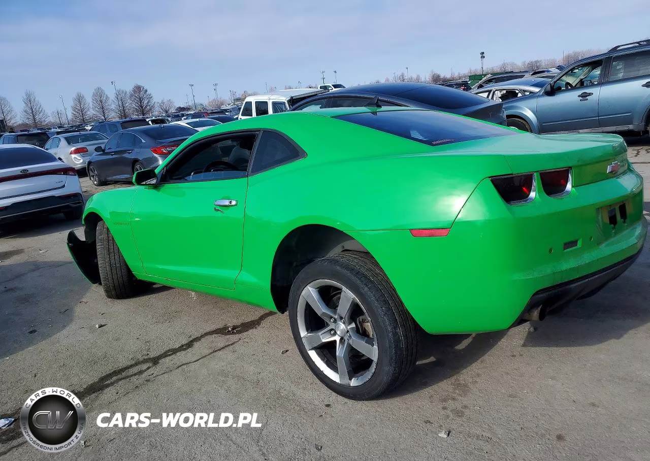 2013 Chevrolet Camaro Ls VIN:2G1FA1E35D9125791 - 2