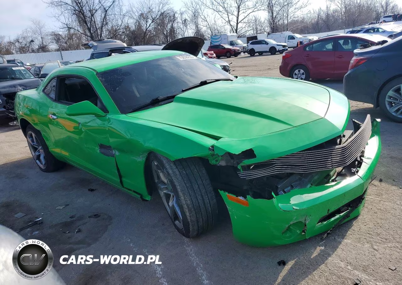 2013 Chevrolet Camaro Ls VIN:2G1FA1E35D9125791 - 4