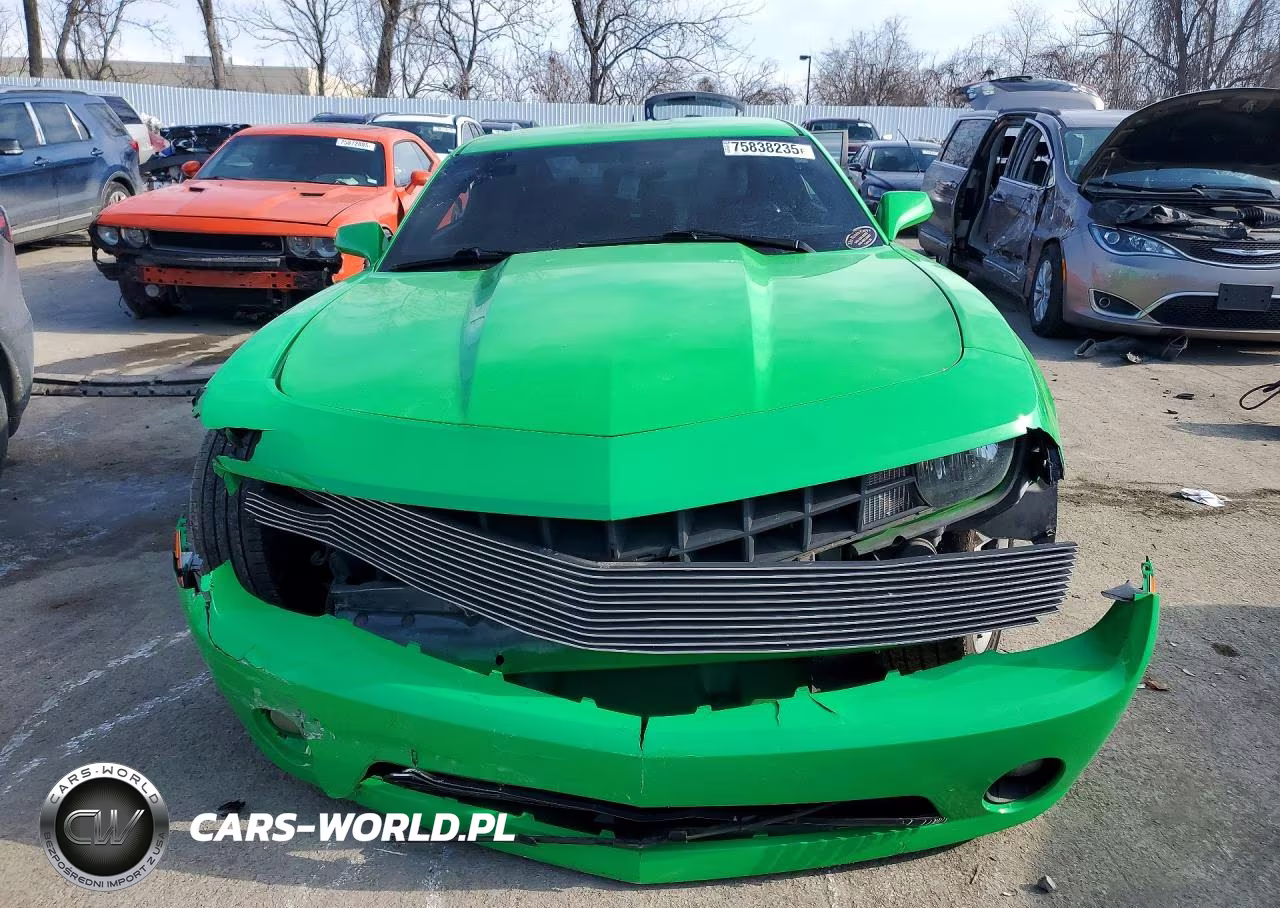 2013 Chevrolet Camaro Ls VIN:2G1FA1E35D9125791 - 5
