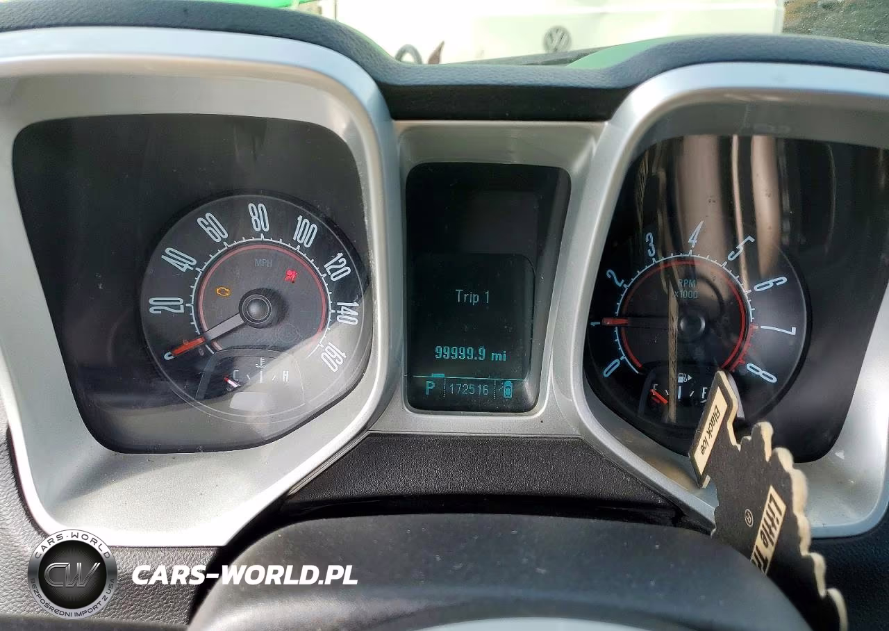 2013 Chevrolet Camaro Ls VIN:2G1FA1E35D9125791 - 9