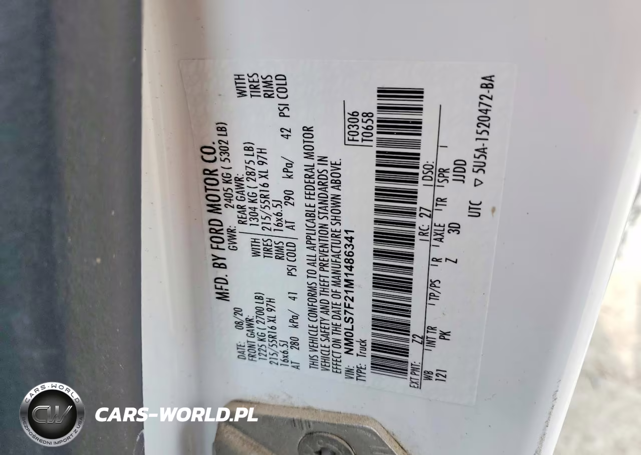 2021 Ford Transit Connect Xlt VIN:NM0LS7F21M1486341 - 13
