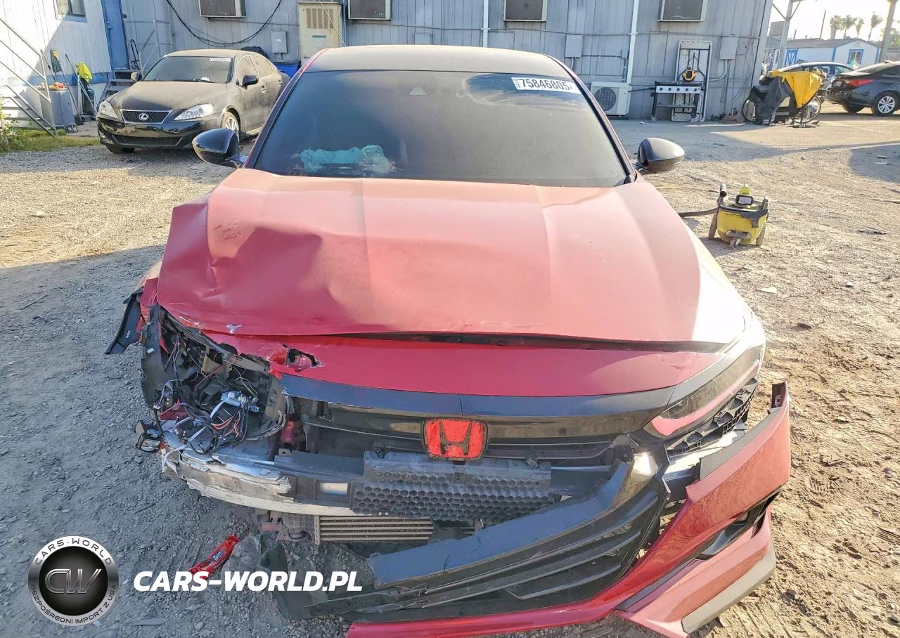 2021 Honda Accord Sport VIN:1HGCV1F32MA077900 - 5