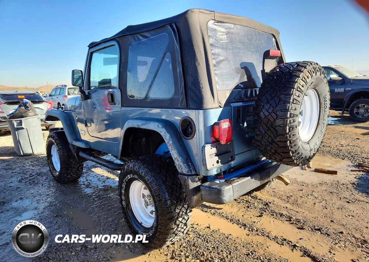 1999 Jeep Wrangler - Tj Se VIN:1J4FY29P8XP463952 - 2