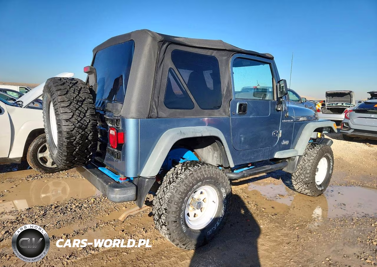 1999 Jeep Wrangler - Tj Se VIN:1J4FY29P8XP463952 - 3