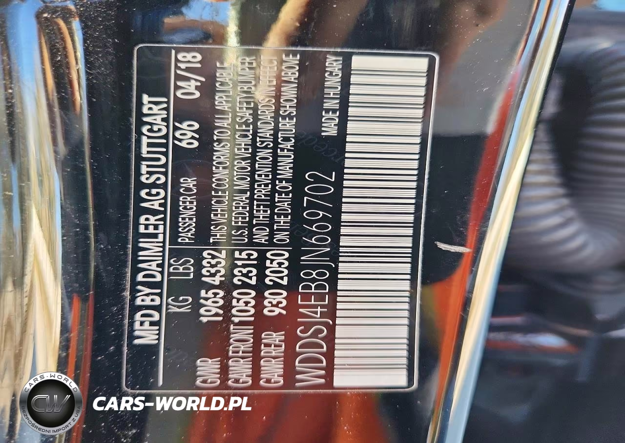 2018 Mercedes-Benz Cla 250 VIN:WDDSJ4EB8JN669702 - 13