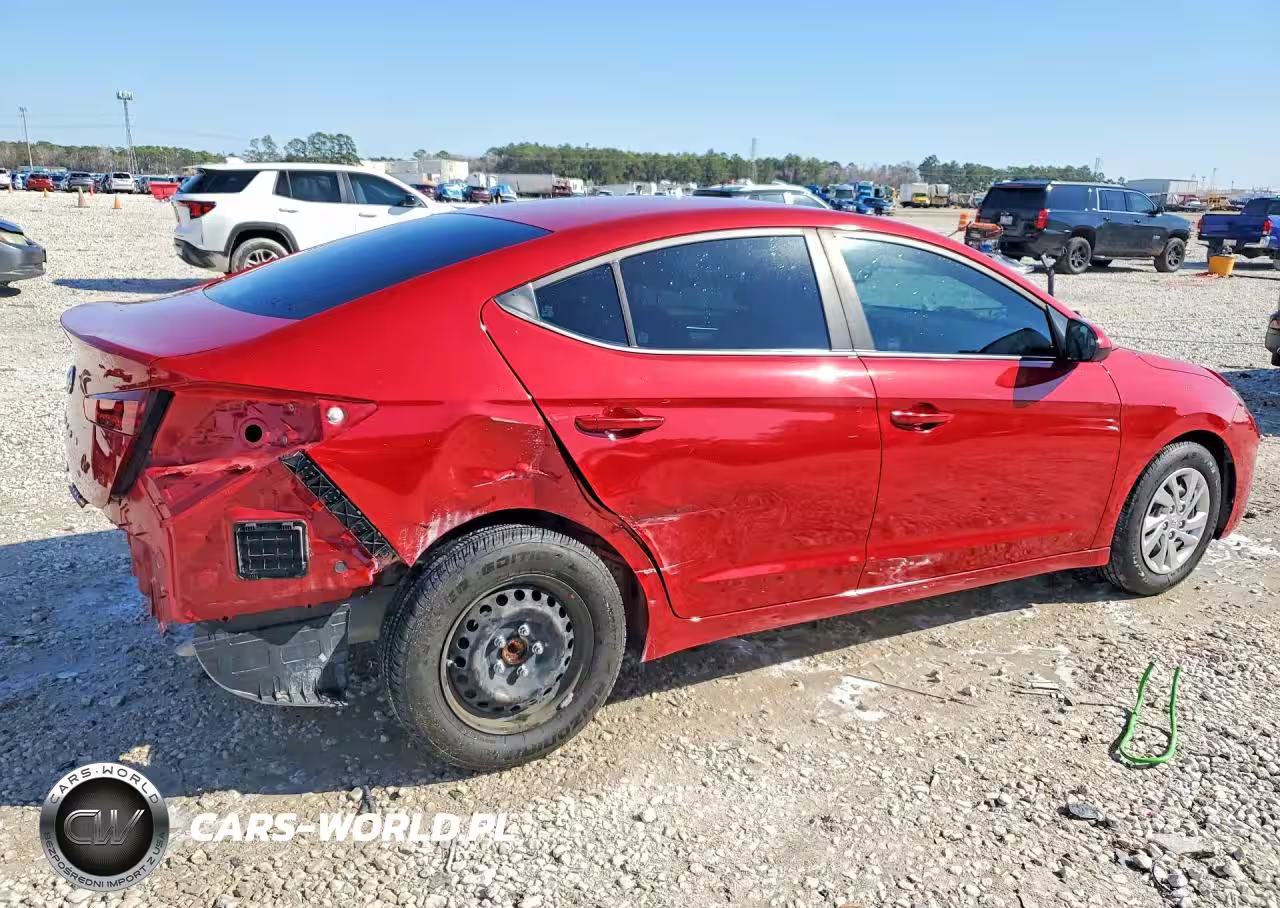 2019 Hyundai Elantra Se VIN:KMHD74LF2KU816574 - 3