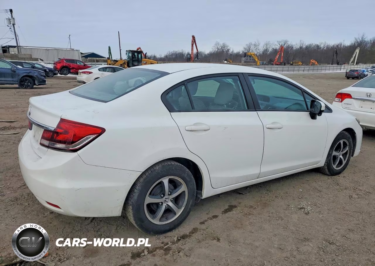 2015 Honda Civic Se VIN:19XFB2F71FE292195 - 3
