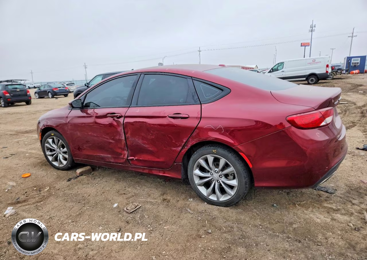 2015 Chrysler 200 S VIN:1C3CCCBB2FN629473 - 2